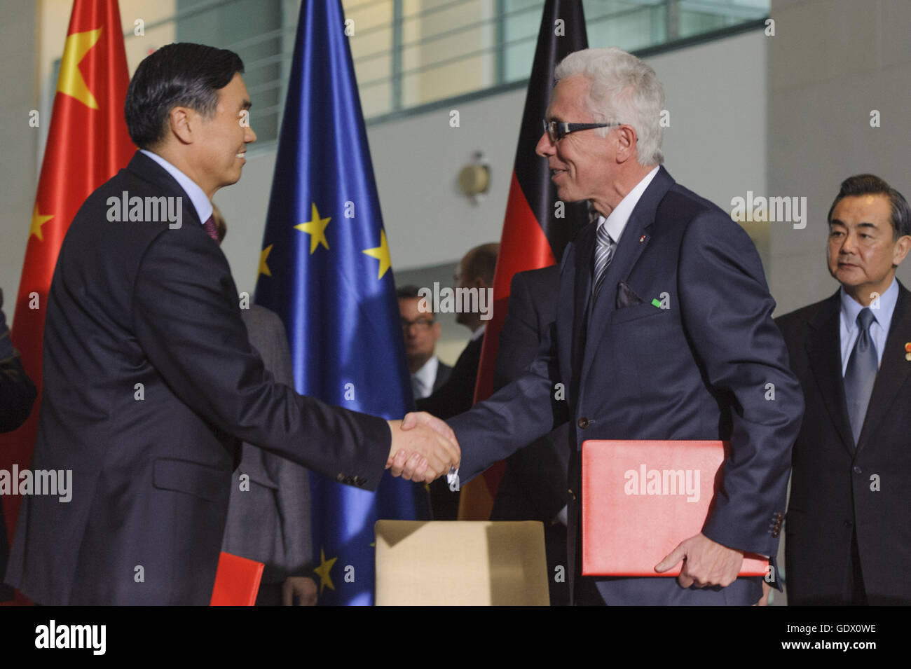 HU, Prock-Schauer und Wang Stockfoto