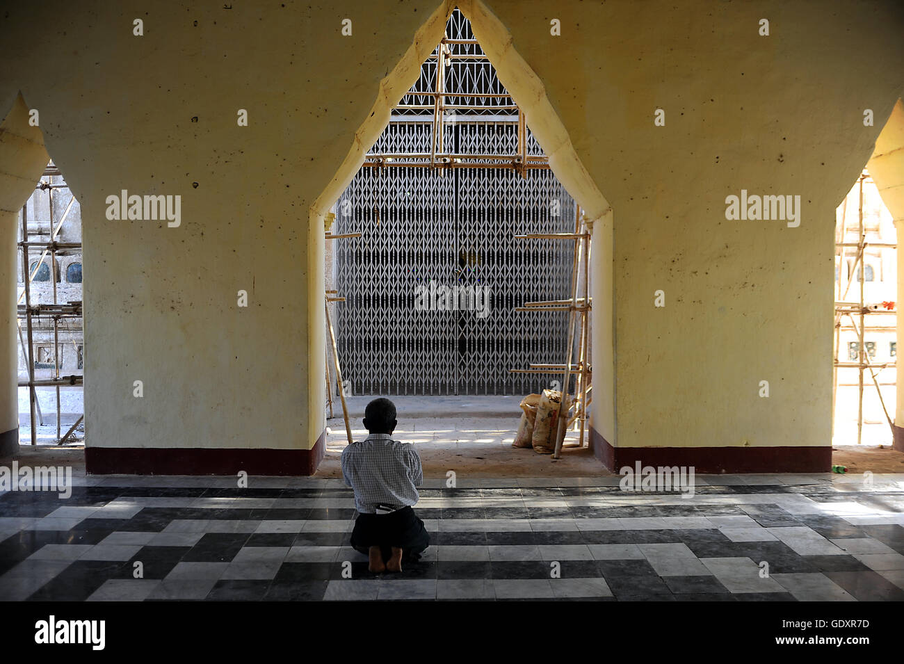 MYANMAR. Bagan. 2014. Ananda Tempel Stockfoto