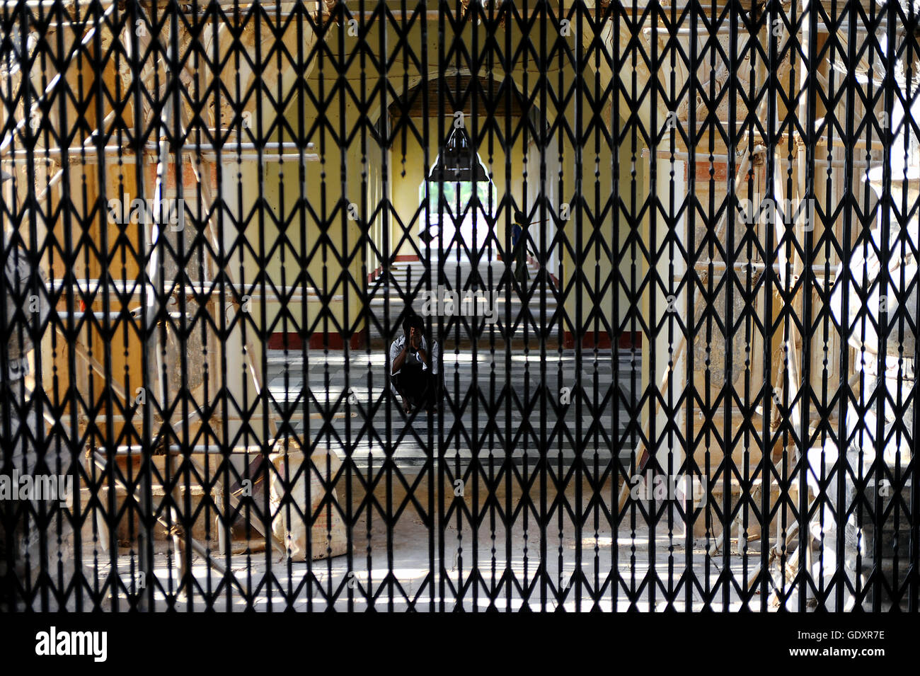 MYANMAR. Bagan. 2014. Ananda Tempel Stockfoto