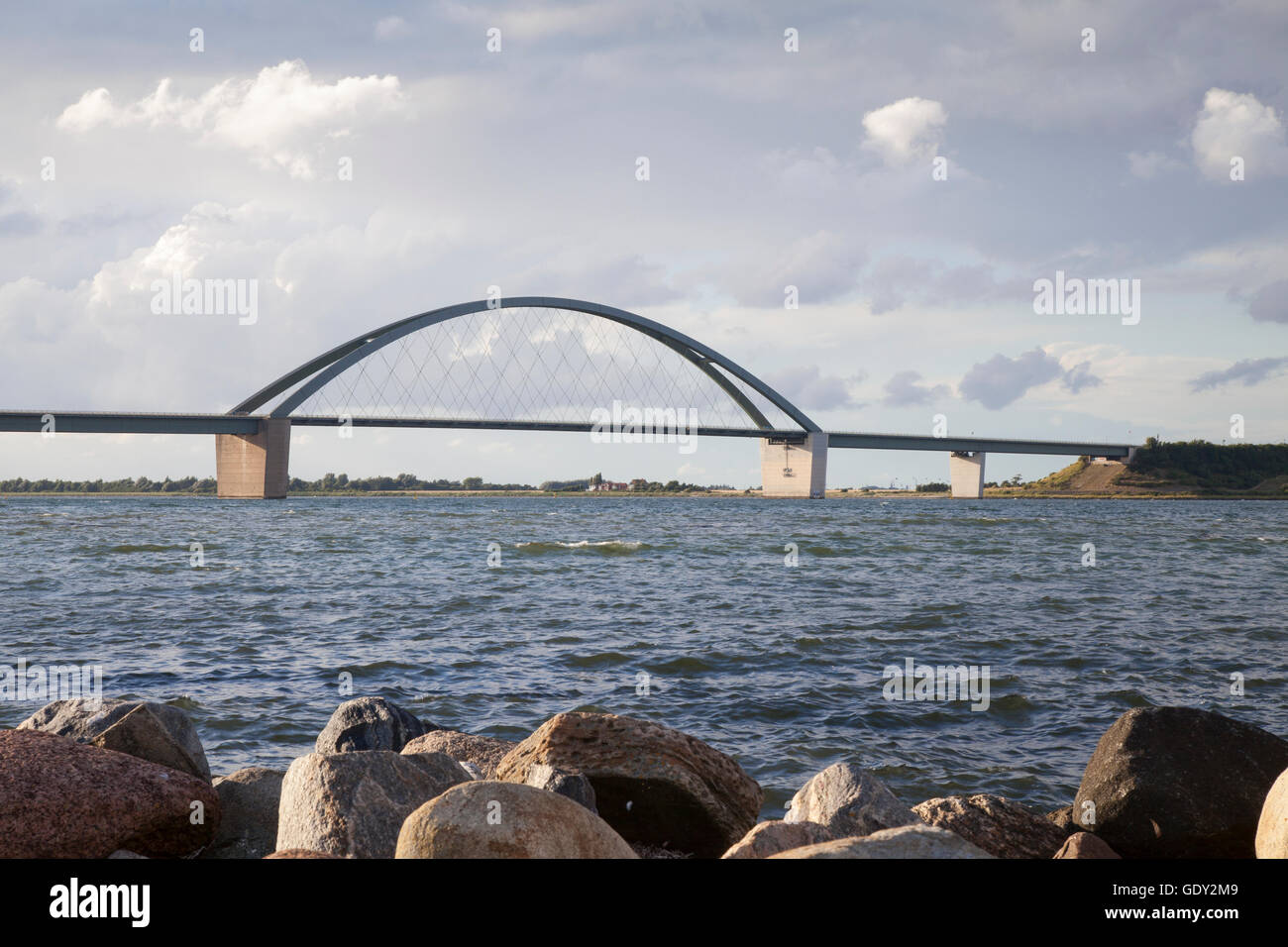 Geographie/Reisen, Deutschland, Schleswig-Holstein, Fehmarn, Brücken, Fehmarn Sound Brücke, erbaut 1960 - 1963, Additional-Rights - Clearance-Info - Not-Available Stockfoto