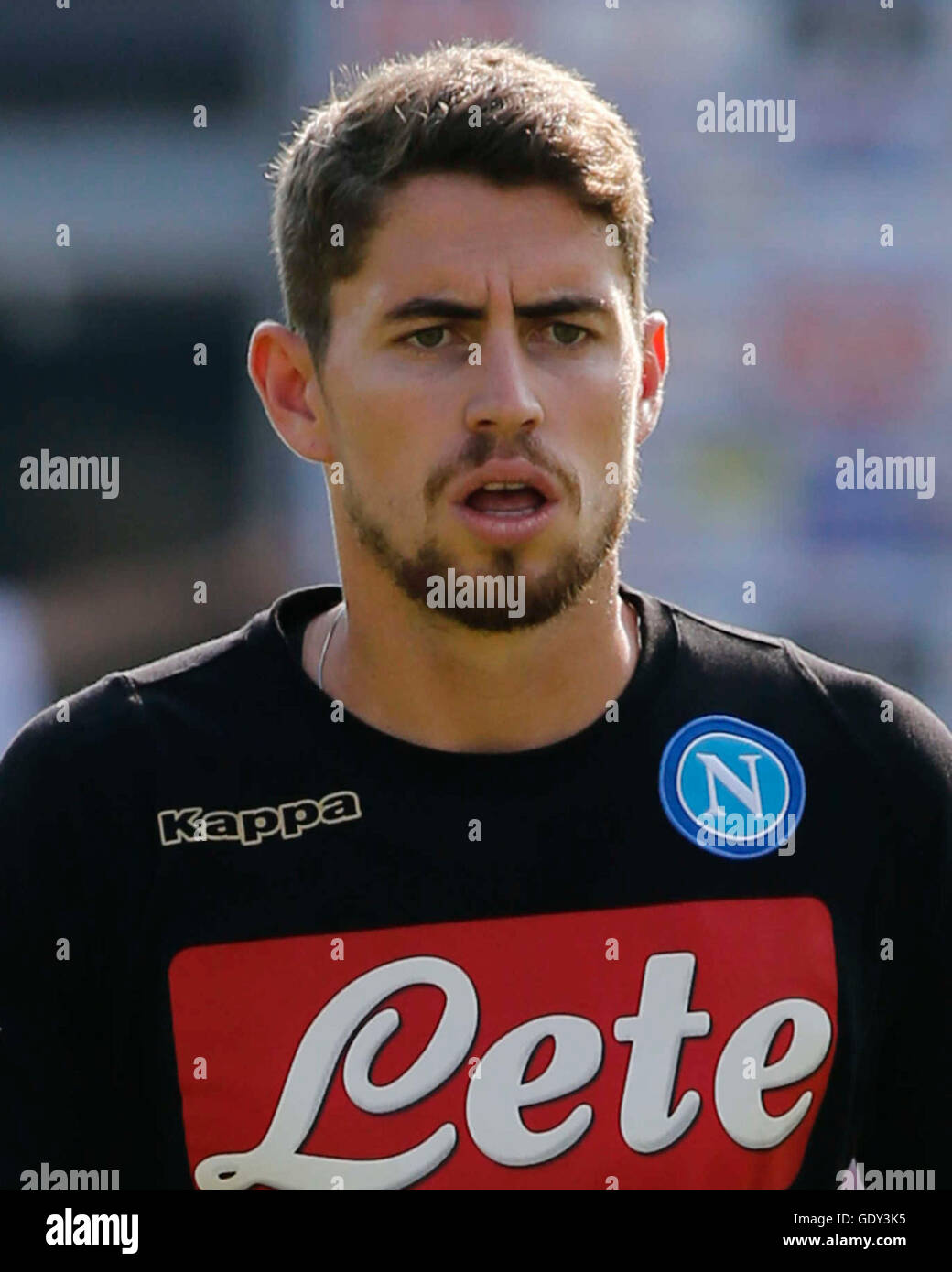 Dimaro, Italien. 11. Juli 2016. Jorginho des SSC Napoli beim Sommer camp Training in Dimaro in der Nähe von Trient. © Ciro De Luca/Pacific Press/Alamy Live-Nachrichten Stockfoto