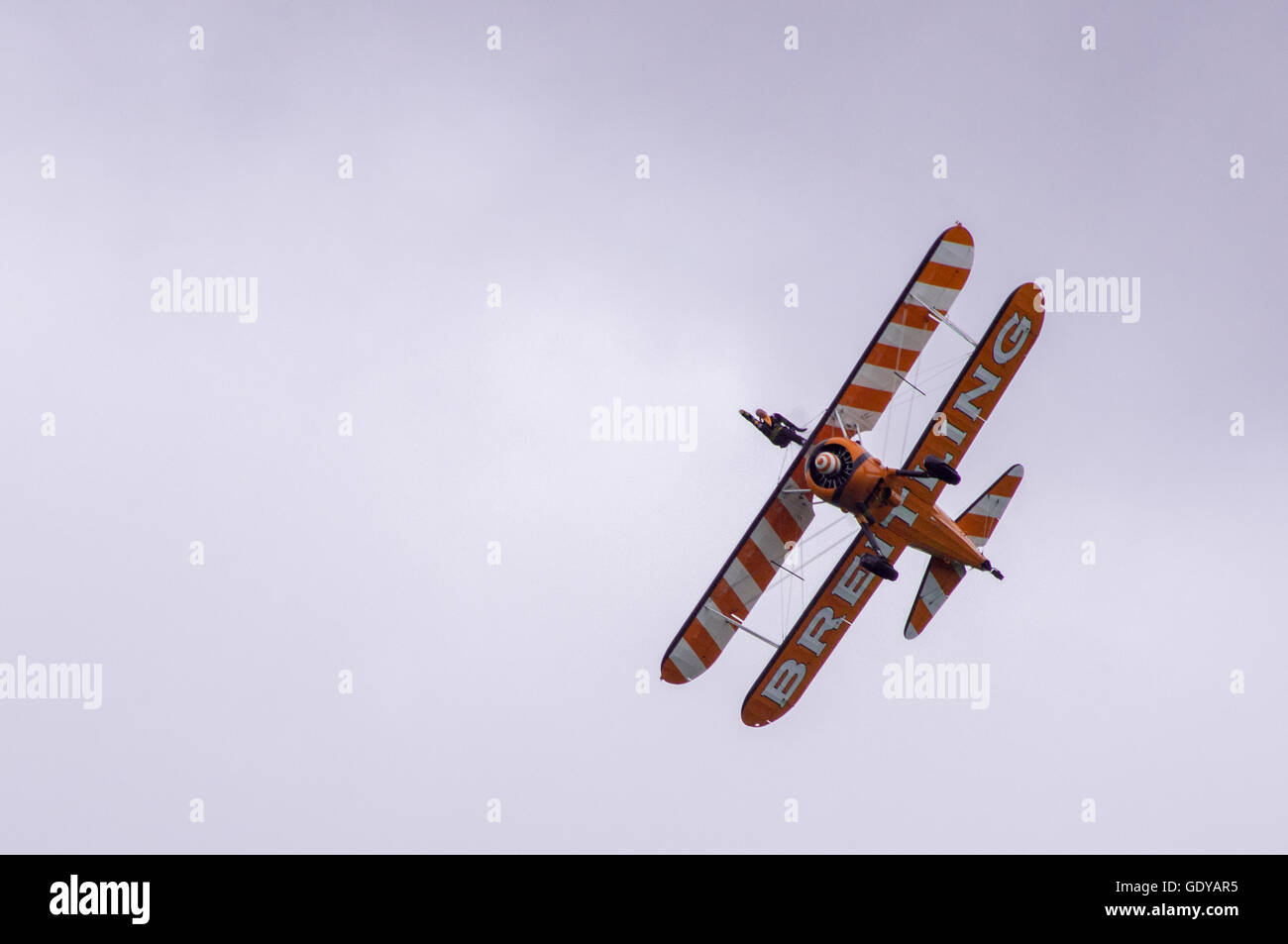Breitling-Wing-Walkers Stockfoto