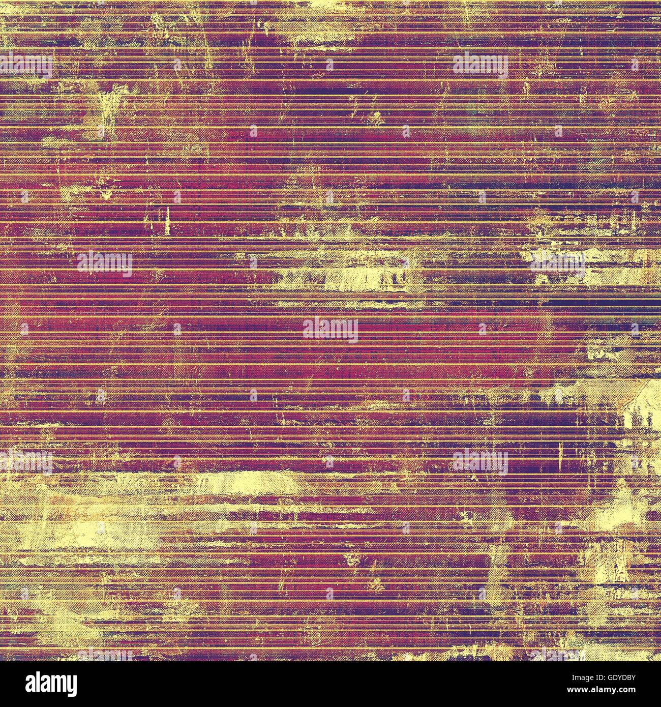 Grunge Texturen, kratzte Oberfläche oder Vintage Hintergrund. Mit verschiedenen Farbmustern: gelb (Beige); Braun; Gray; rot (Orange); Purple (violett); Rosa Stockfoto