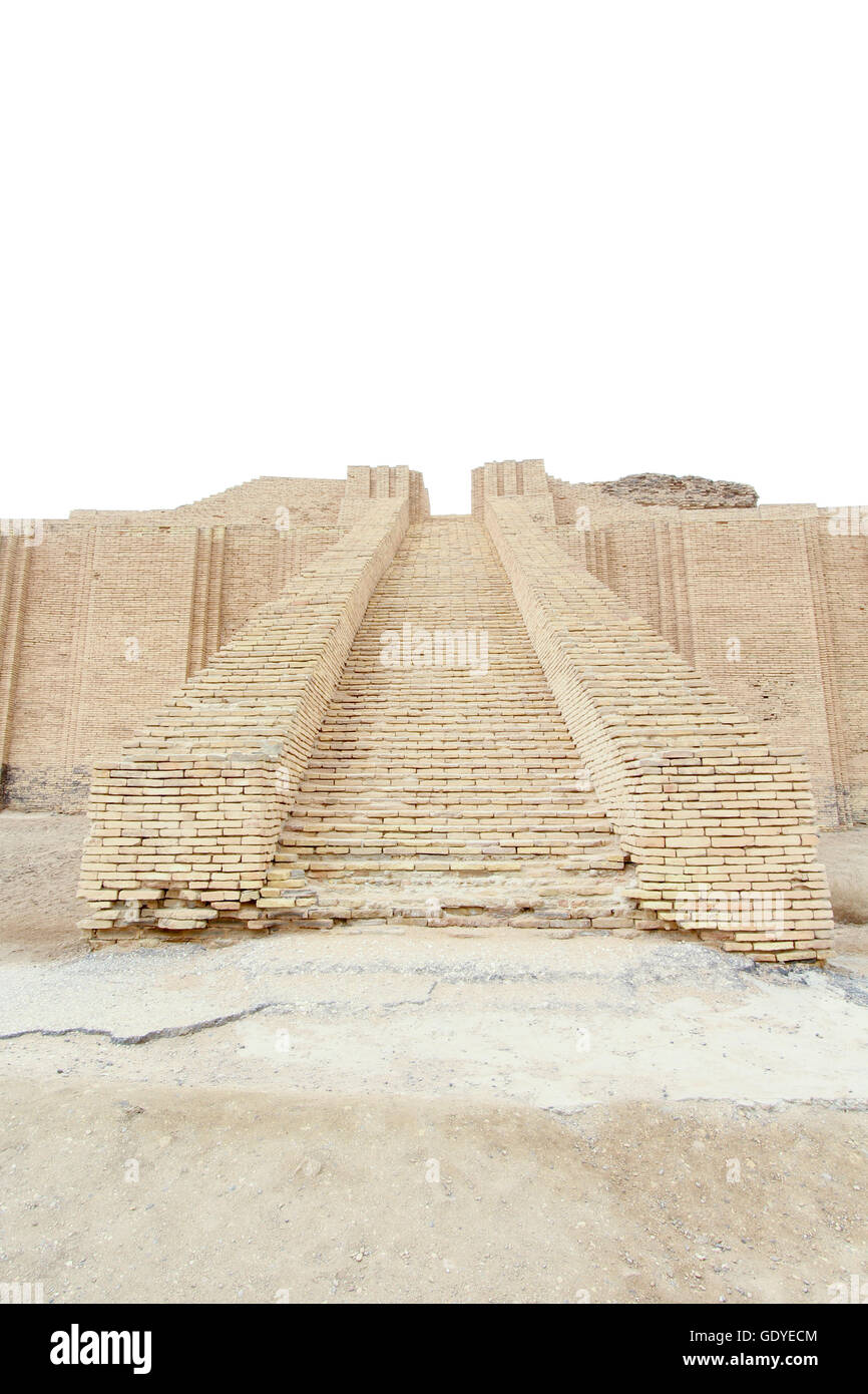 Bild Der Zikkurat Und Einer Der Wichtigsten Denkmaler Im Irak Und Das Geht Zuruck Auf Die Sumerische Zeit Liegen In Der Provinz Dhi Qar Im Sudirak Stockfotografie Alamy