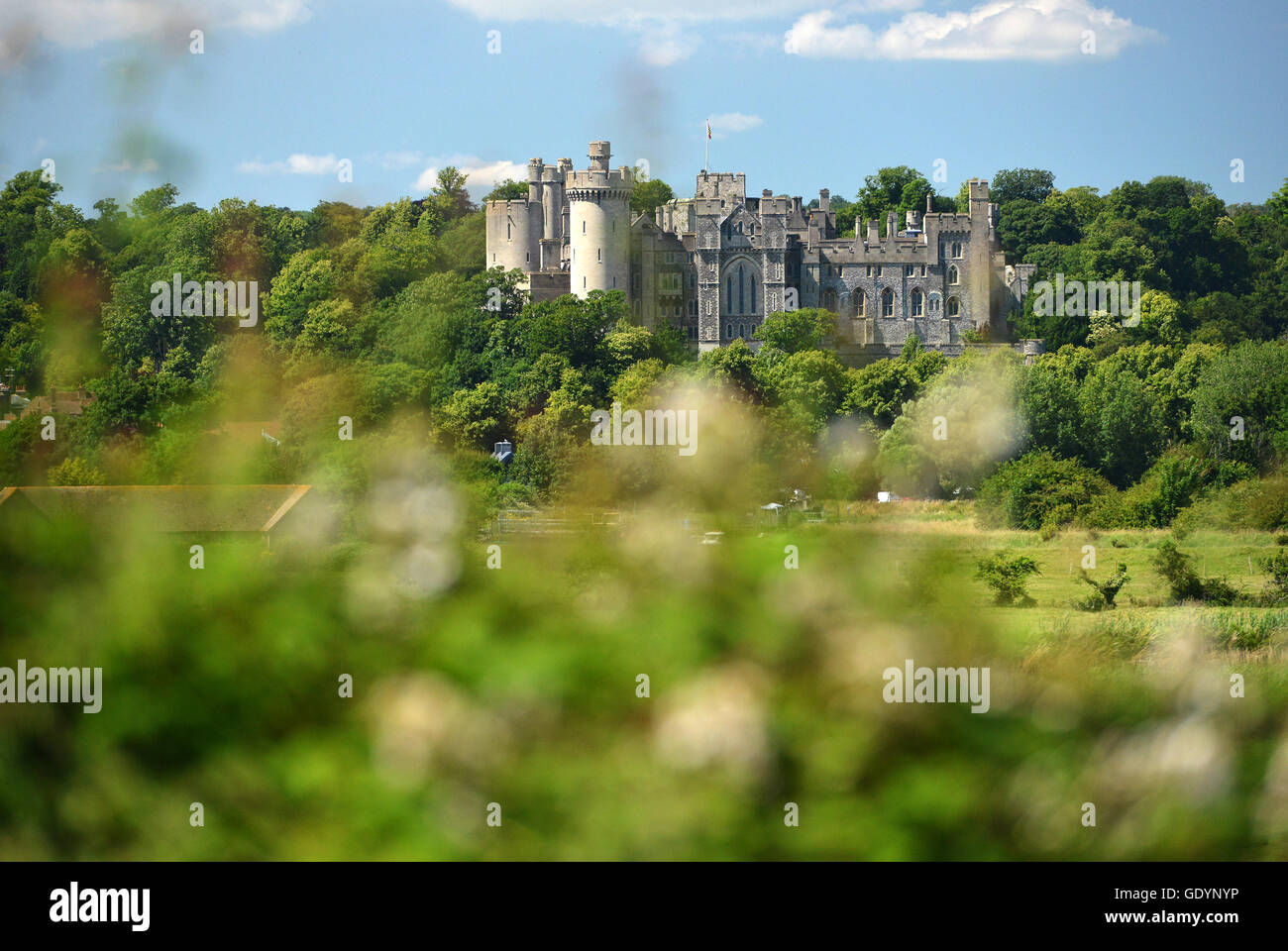 Arundel Castle, West Sussex Stockfoto