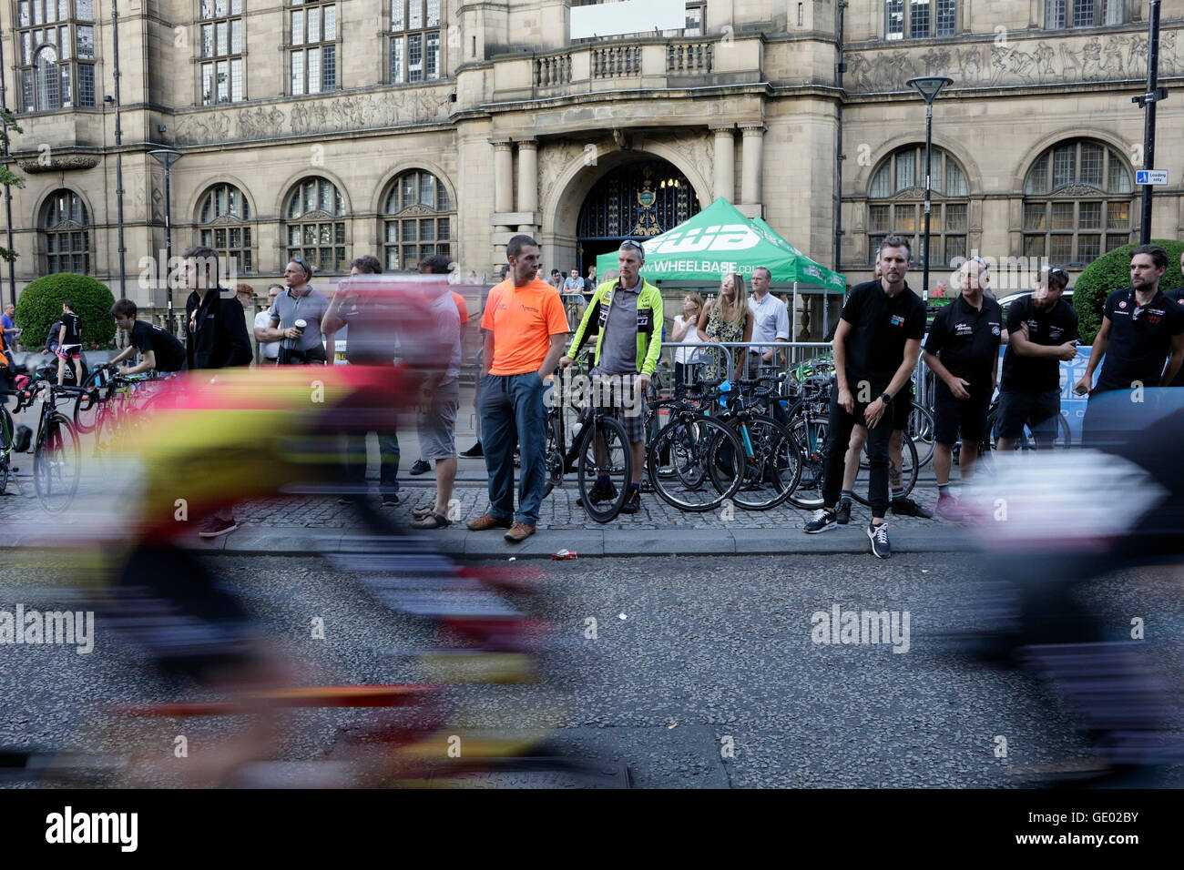 British Cycling Grand Prix, Sheffield City Centre England 2016 Sportveranstaltung Stockfoto