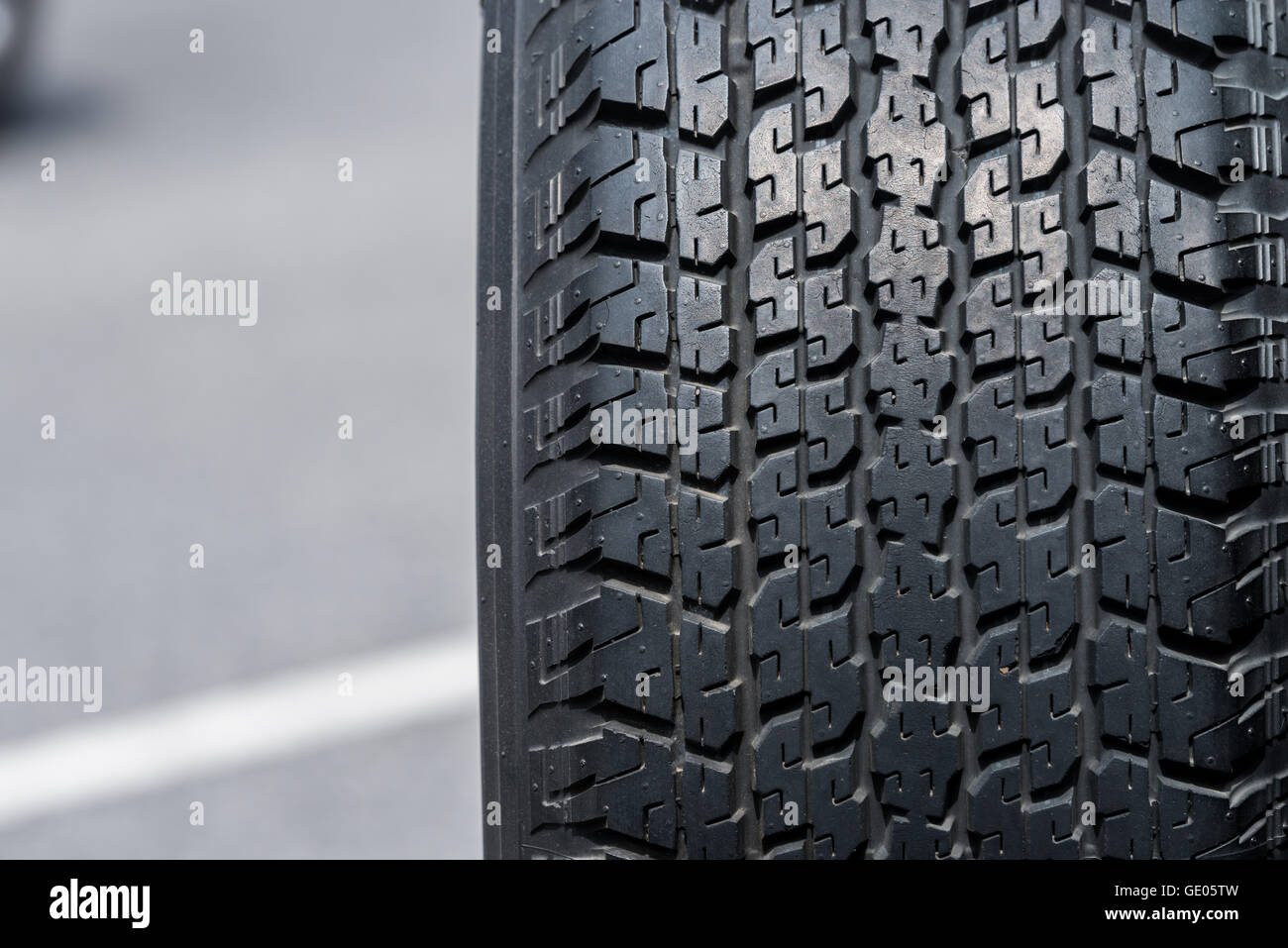 gebrauchte Reifen texturiert Stockfoto