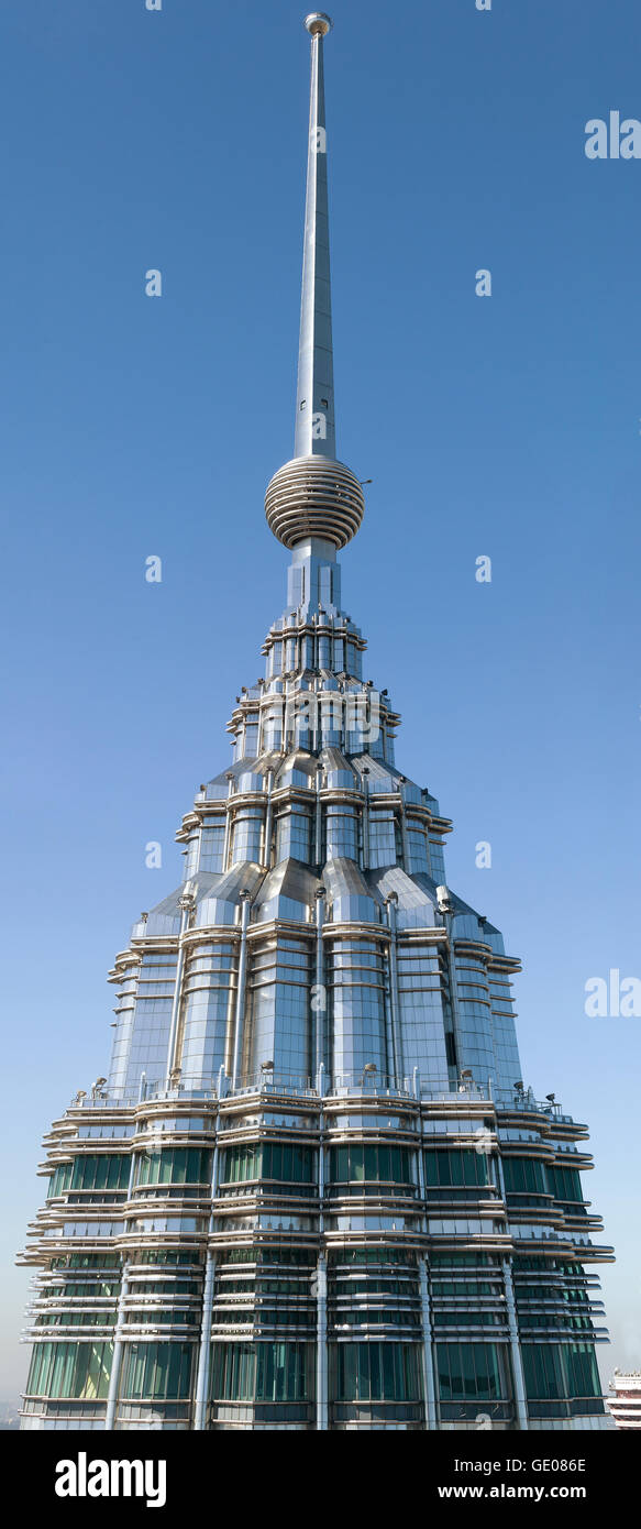 Hohe Bildqualität einer der Höhepunkt der Petronas Twin Towers. Stockfoto