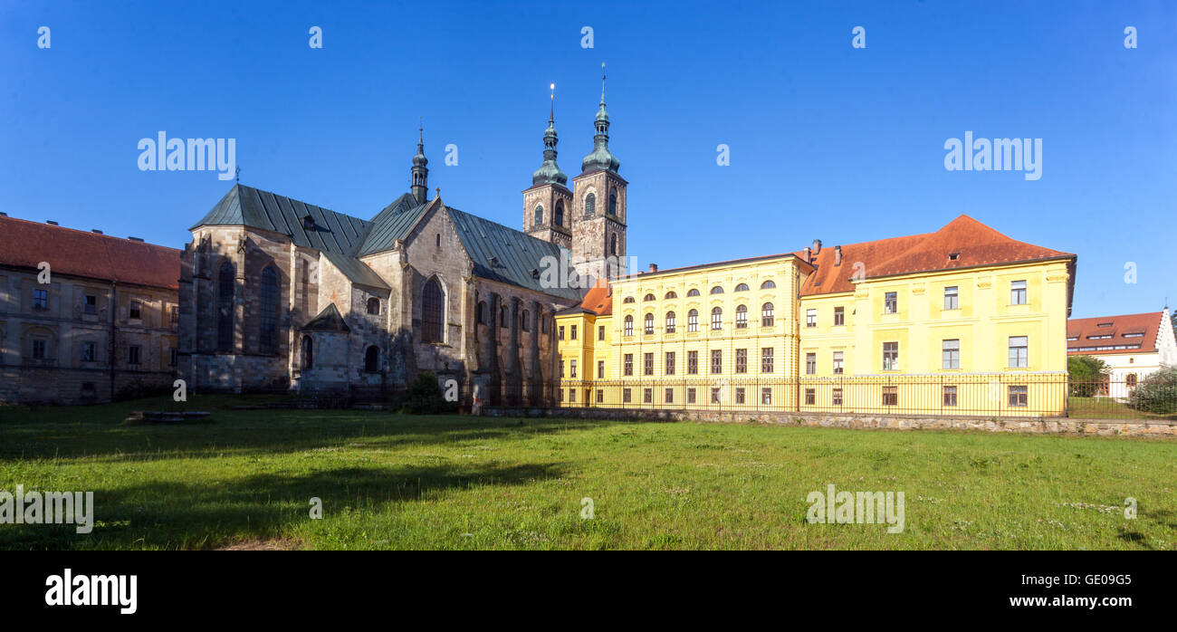 Karlovy Vary Abtei Tepla, Westböhmen bei Karlsbad Tschechien Stockfoto