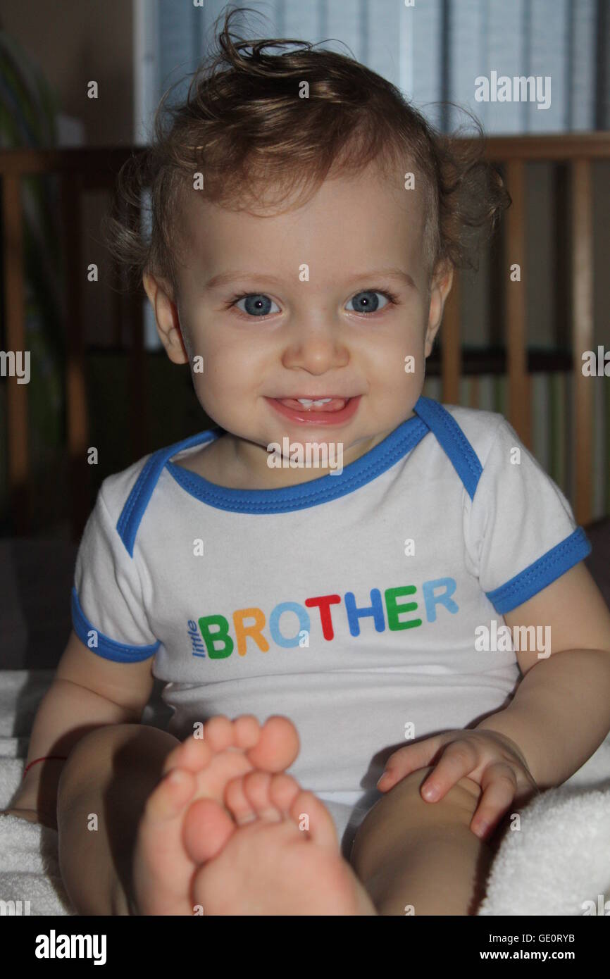 Kleiner Bruder Stockfoto