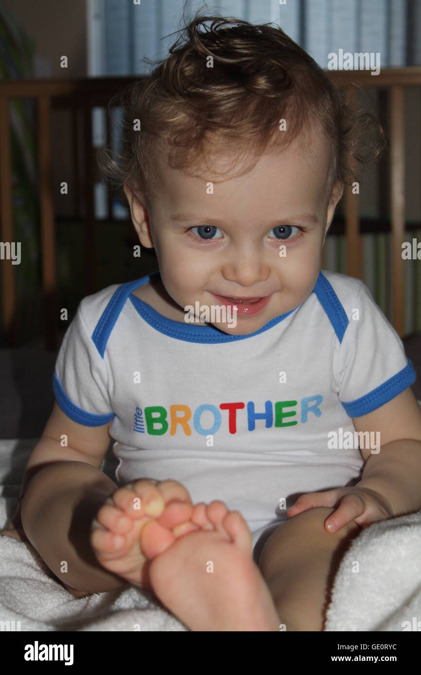 Kleiner Bruder Stockfoto