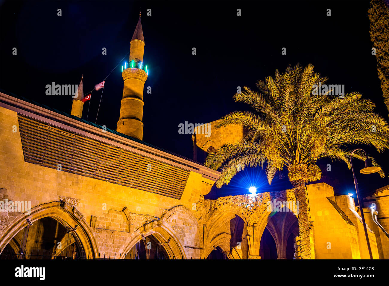 Selimiye-Moschee in Nikosia - Nordzypern Stockfoto