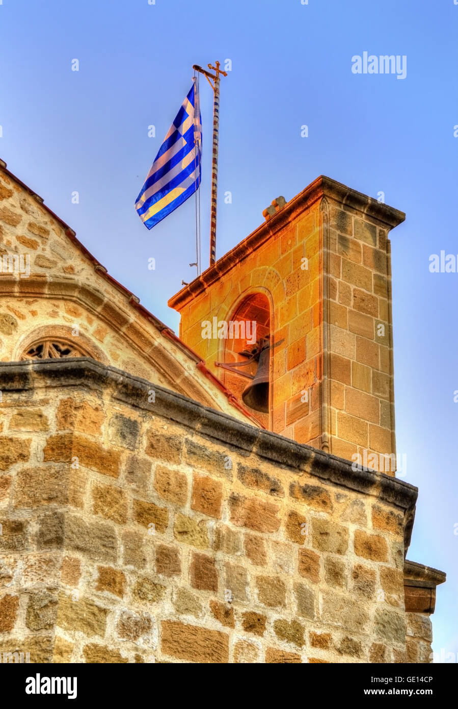 Details der Panagia Chrysaliniotissa Kirche Nicosia, Zypern