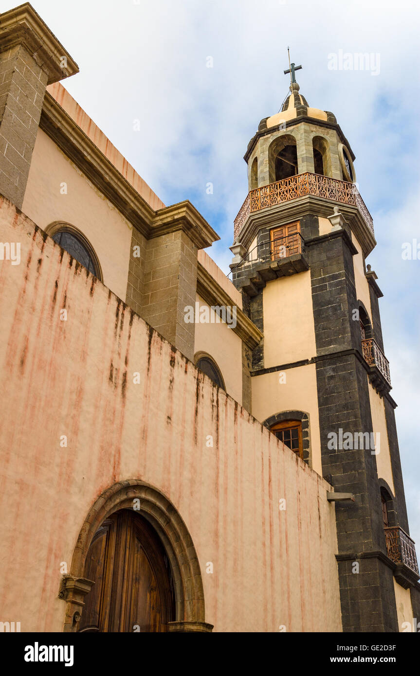 Iglesia De La Concepción, Barock-Kirche in La Orotava Stadt, Teneriffa, Kanarische Inseln, Spanien Stockfoto