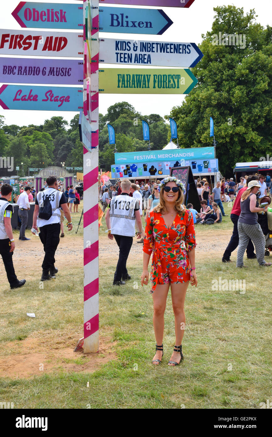 Latitude Festival 2016, Henham Park, Suffolk, UK Stockfoto