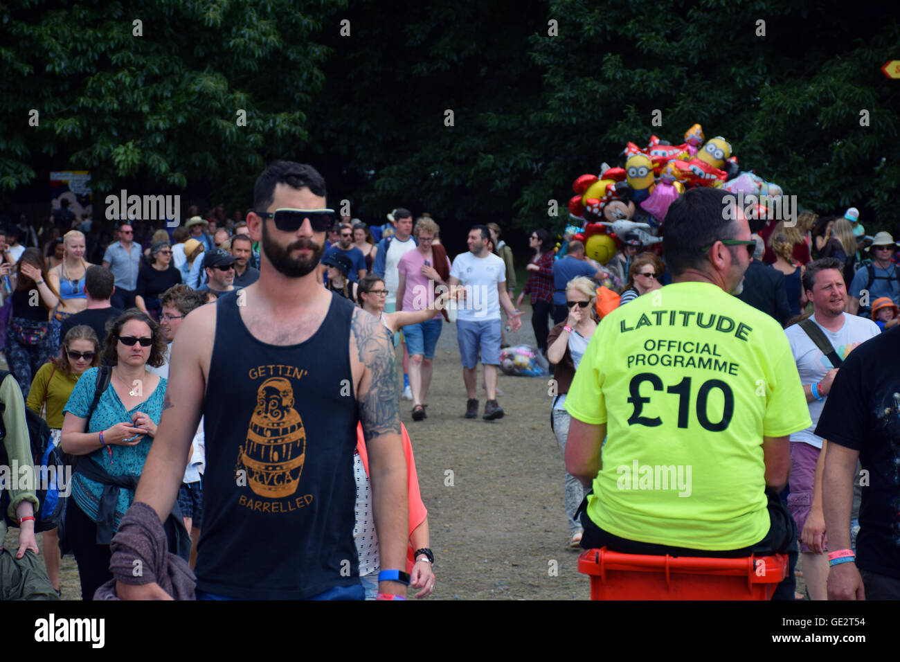 Latitude Festival 2016, Henham Park, Suffolk, UK Stockfoto