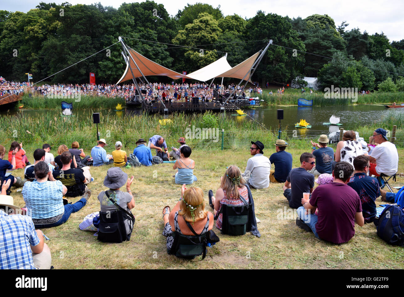 Latitude Festival 2016, Henham Park, Suffolk, UK Stockfoto