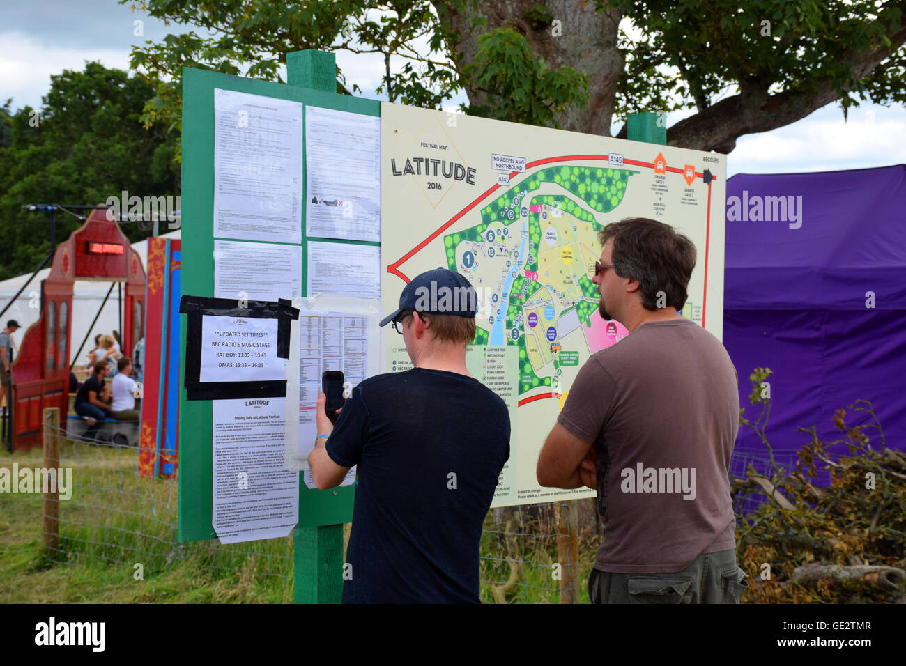 Latitude Festival 2016, Henham Park, Suffolk, UK Stockfoto