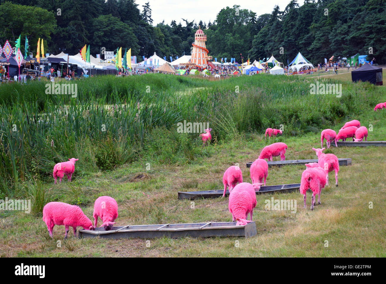 Latitude Festival 2016, Henham Park, Suffolk, UK Stockfoto