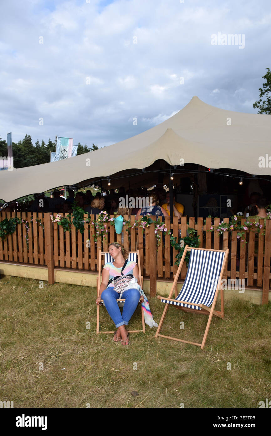 Latitude Festival 2016, Henham Park, Suffolk, UK Stockfoto