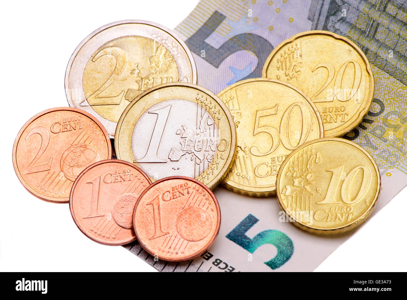 8,84 Euro Mindestlohn in Deutschland Stockfoto