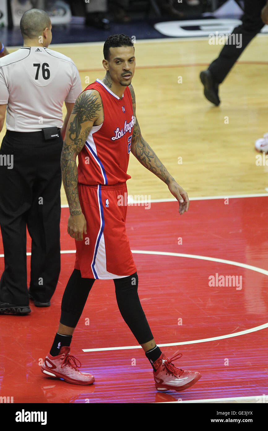 WASHINGTON, DC - 12 Dezember: Matt Barnes abgebildet wie die Washington Wizards die Los Angeles Clippers 104 bis 96 während der regulären Saison 2014 / 15 NBA am 12. Dezember 2014 schlagen. Bildnachweis: mpi34/MediaPunch Stockfoto