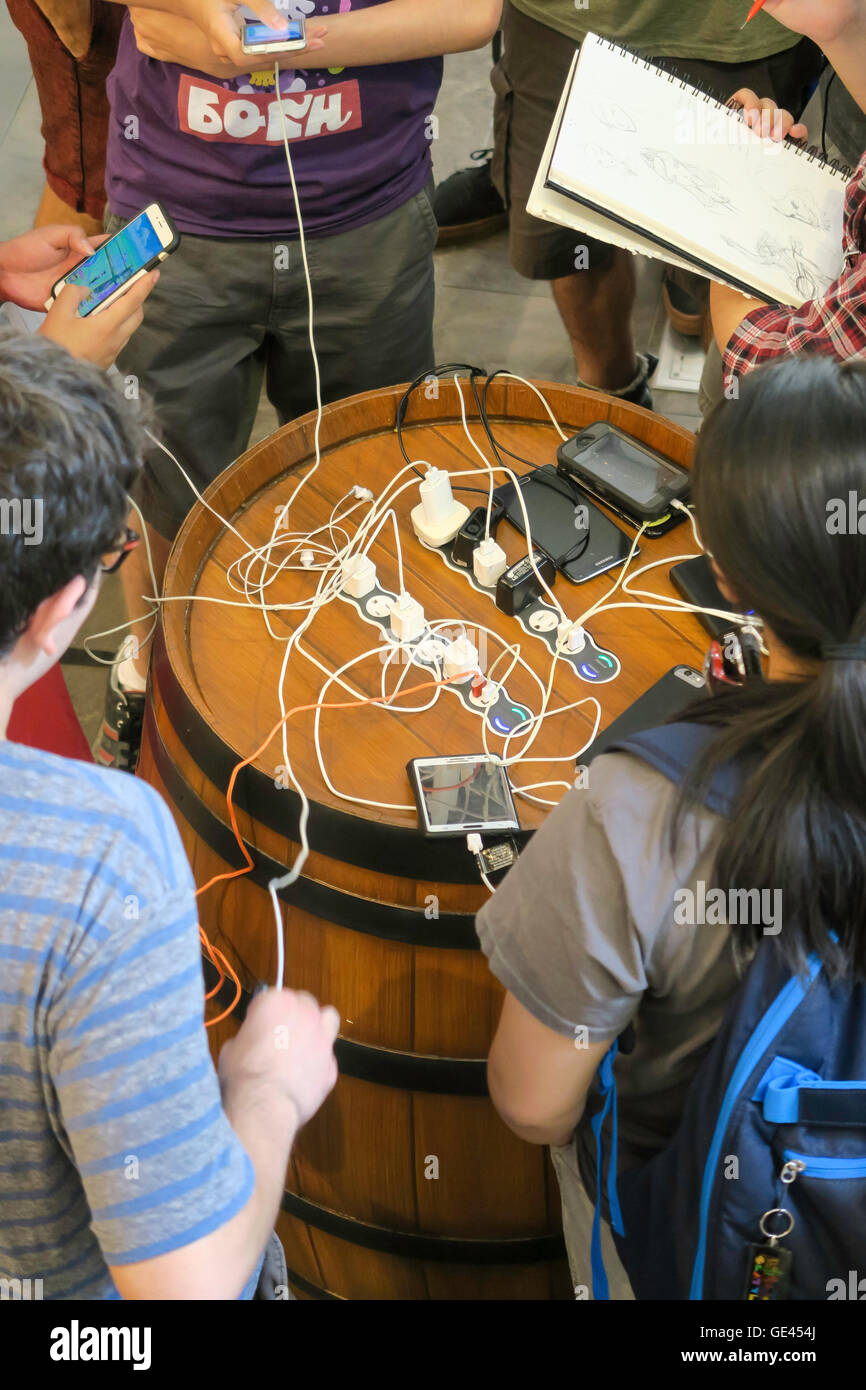 Nintendo New York Store Interieur, Rockefeller Center, NYC, USA Stockfoto