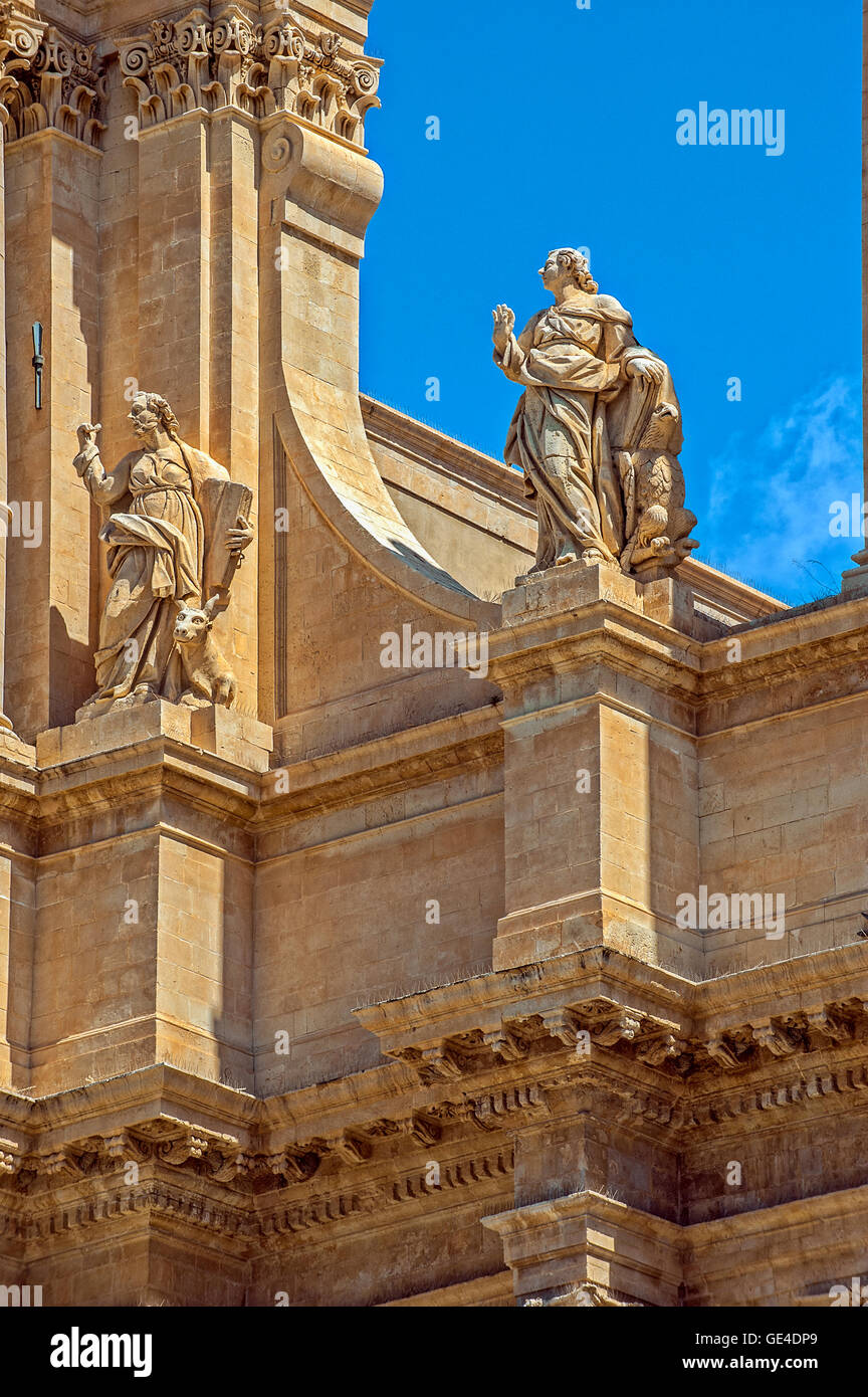 Italien Sizilien Noto Kathedrale Basilica von San Nicolò Stockfoto