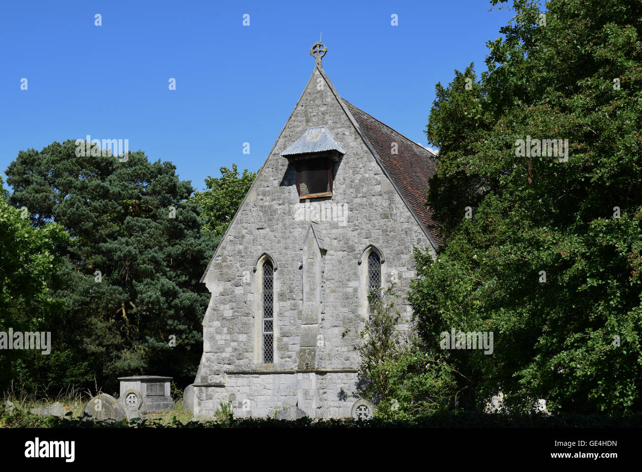 St. Thomas Kirche, Perry Green, Hertfordshire Stockfoto