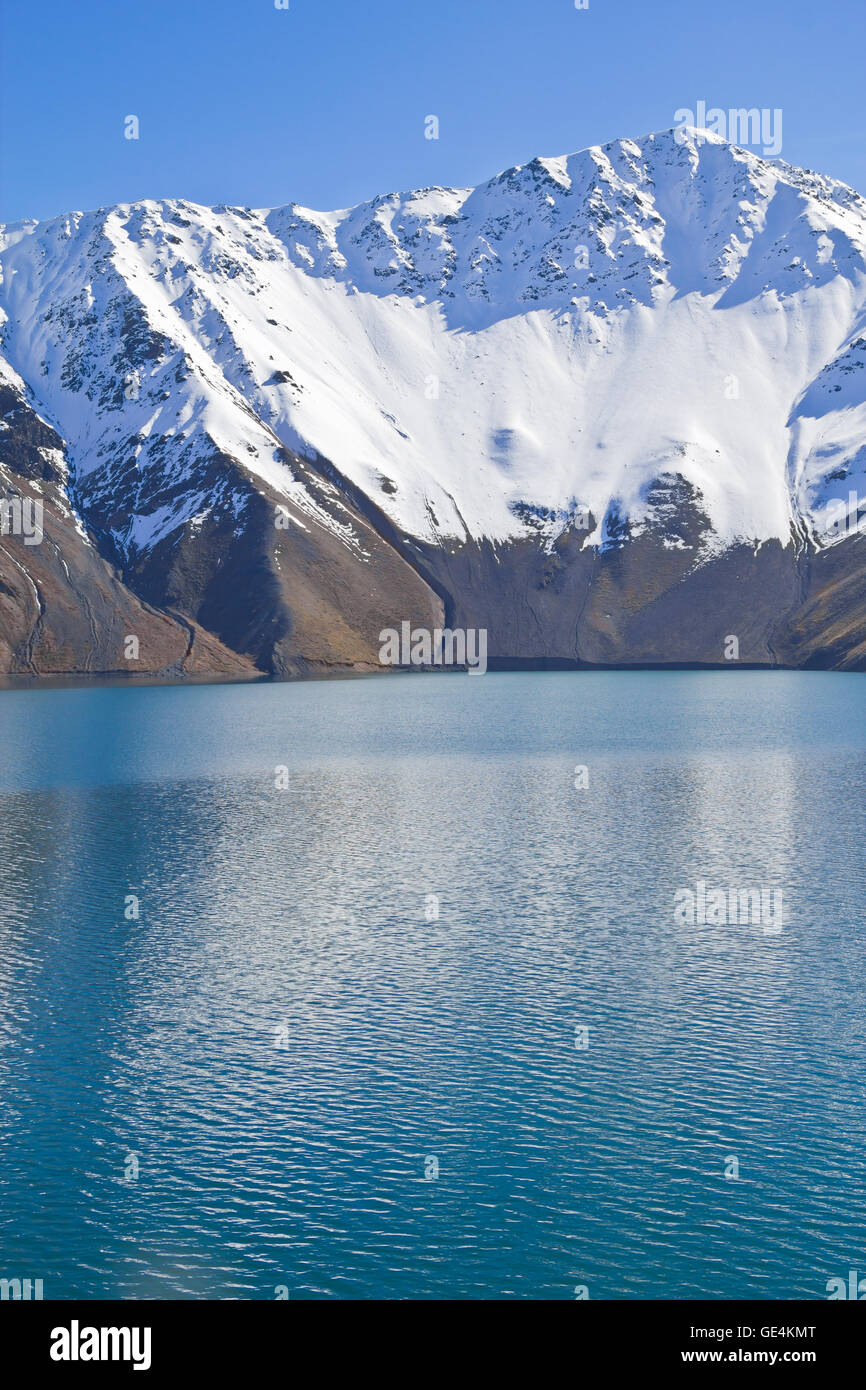 Embalse el Yeso Stockfoto