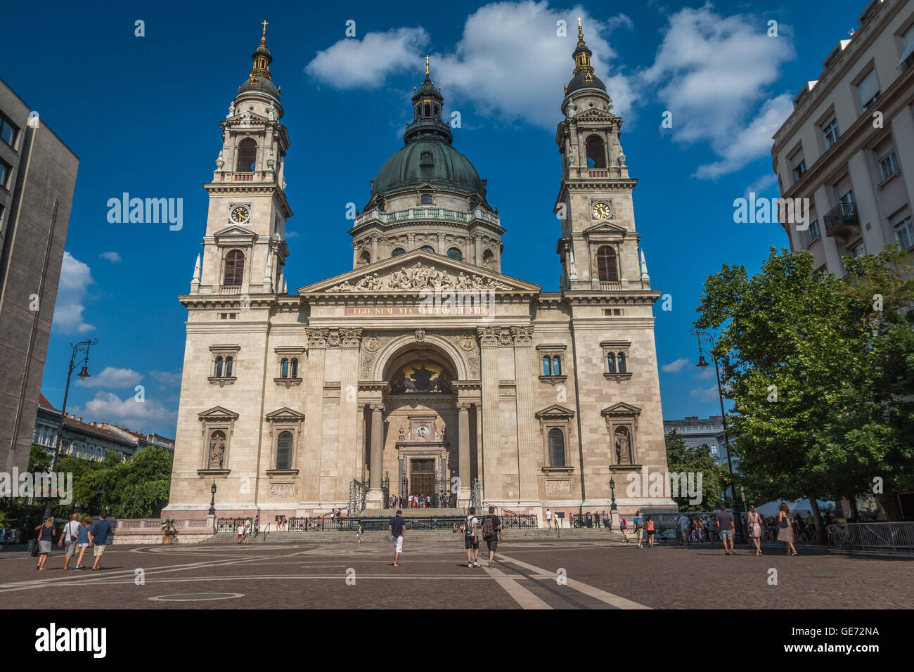 Budapest-Kathedrale Stockfoto