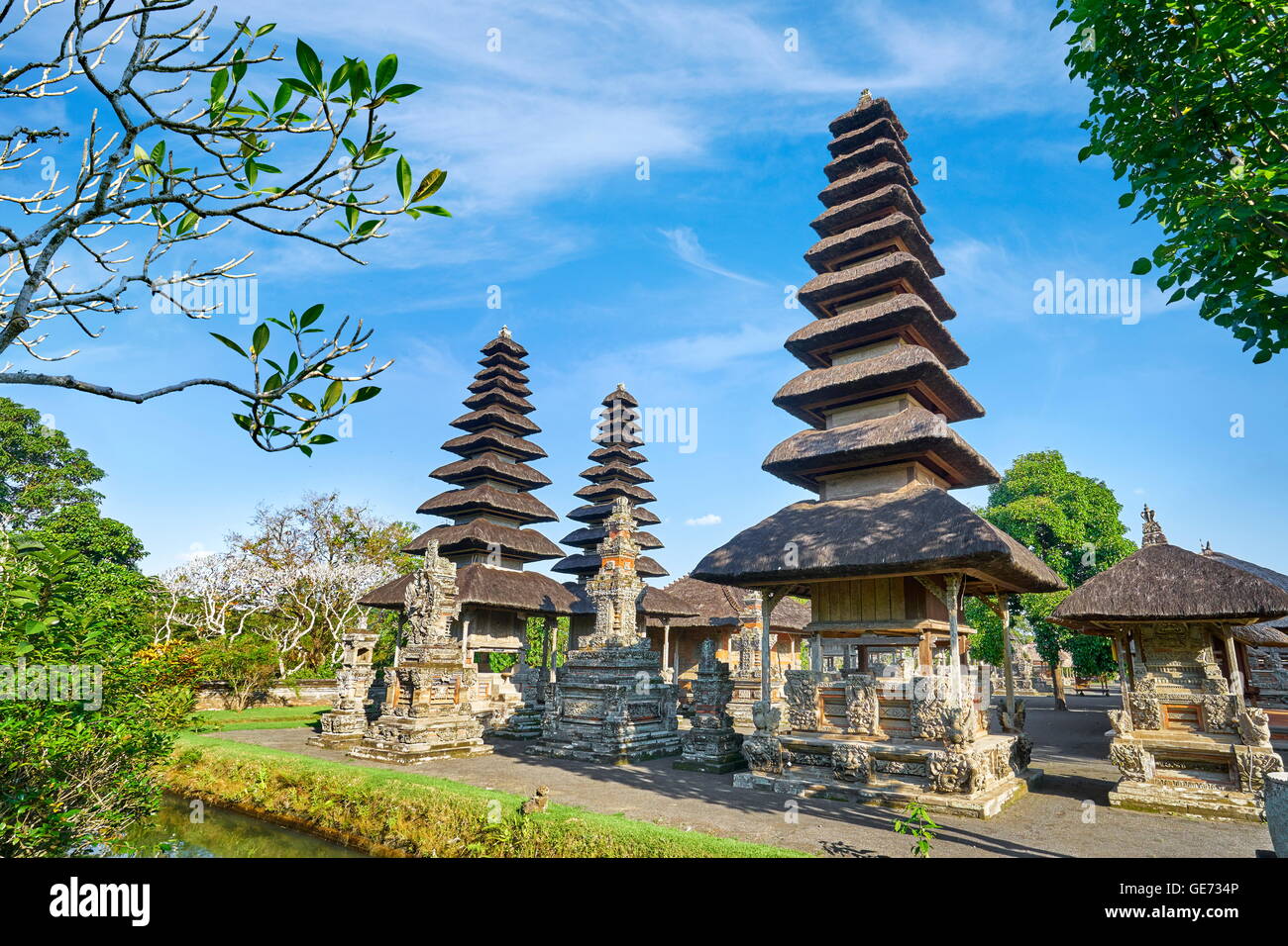 Königliche Tempel von Mengwi, Pura Taman Ayun Tempel, Bali, Indonesien Stockfoto