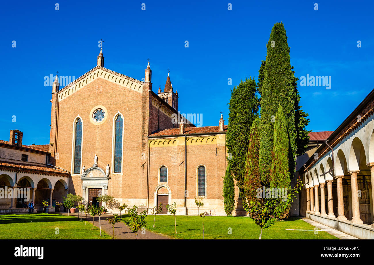 Kirche San Bernardino in Verona - Italien Stockfoto