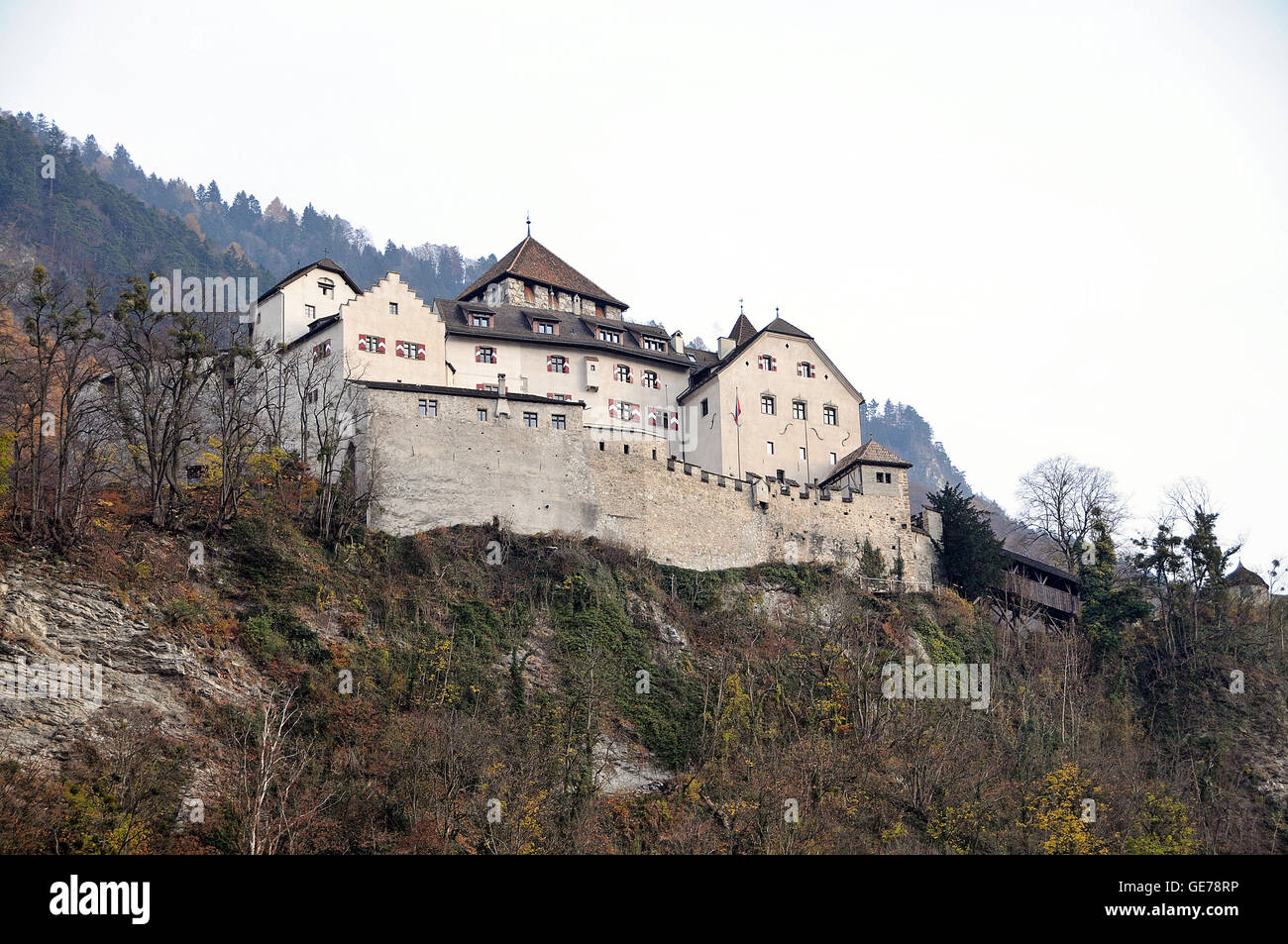 Schloss Lichtenstein, Schloss, Fürstenschloss, Stockfoto