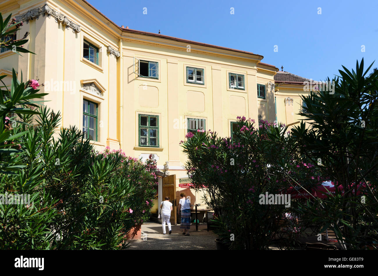 Wien, Wien: Schloss Thürnlhof heute Restaurant, Österreich, Wien, 11. Stockfoto