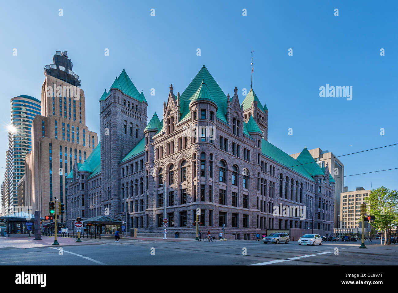 Hennepin County Government Building 2016 Stockfoto