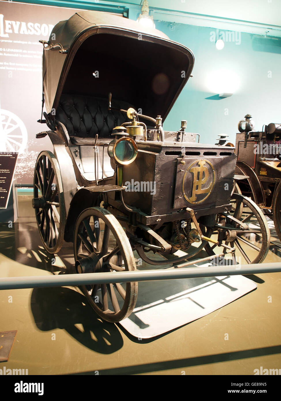 1891 Panhard & Levassor, 1, 75cv 12kmh Moteur Daimler P2C Gavois (Inv