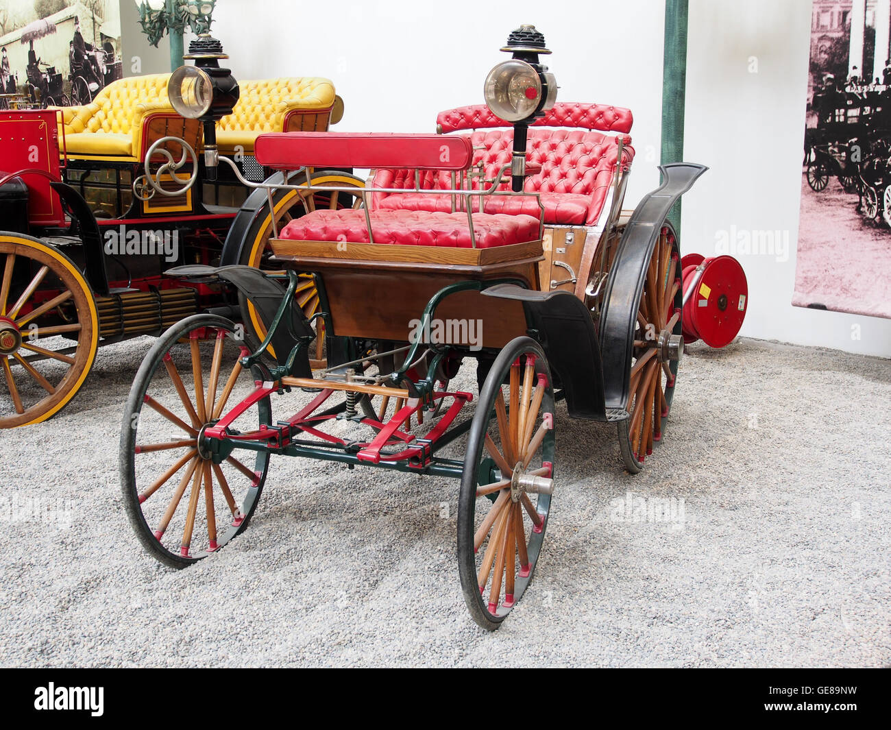 1893 Benz Vis-avis Typ Victoria, 4,5 cv 1785 cm3 20 km/h (Inv 1519) Stockfoto