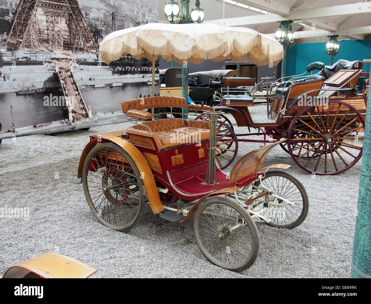 1896 Benz Phaeton Typ Velo, 1050cc, 1, 5cv 20kmh (Inv 1516) Foto 3 Stockfoto