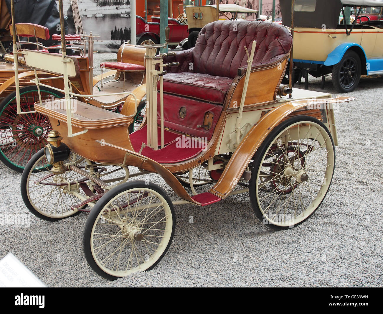 1898 Benz Vis-a-vis Typ Velo 1050cc 1, 5cv 20kmh (Inv 1517) Bild 2 Stockfoto