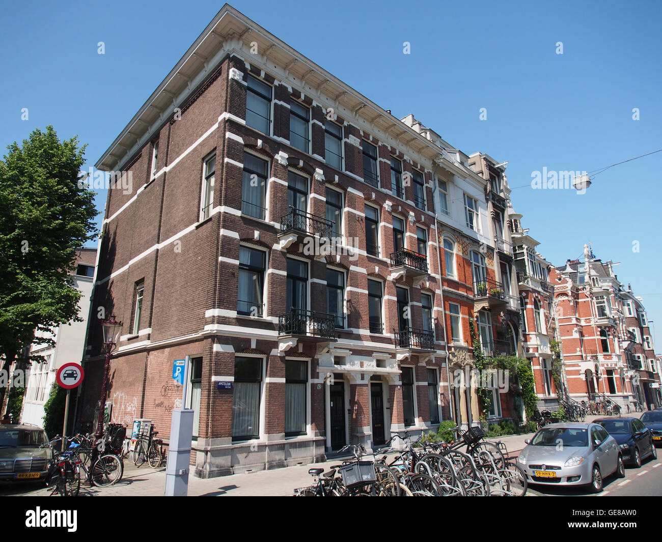 Amsteldijk 82,81-79 Stockfoto