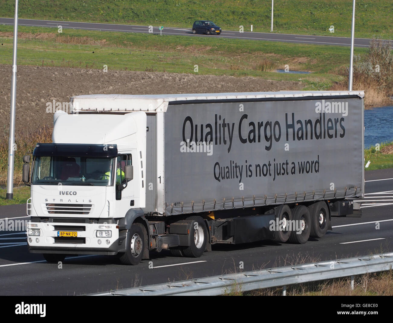 Iveco Stralis, Qualität Cargo Handler Stockfoto