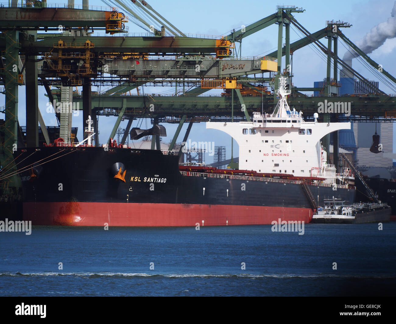 KSL-Santiago (Schiff, 2014) IMO 9719927, Mississippi Hafen Port of Rotterdam Stockfoto