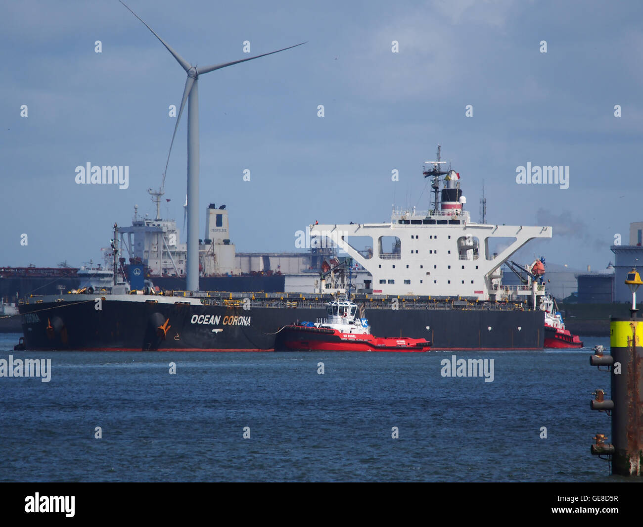 Ocean Corona (Schiff, 2009) IMO 9410404, Mississippi Hafen Port of Rotterdam pic2 Stockfoto