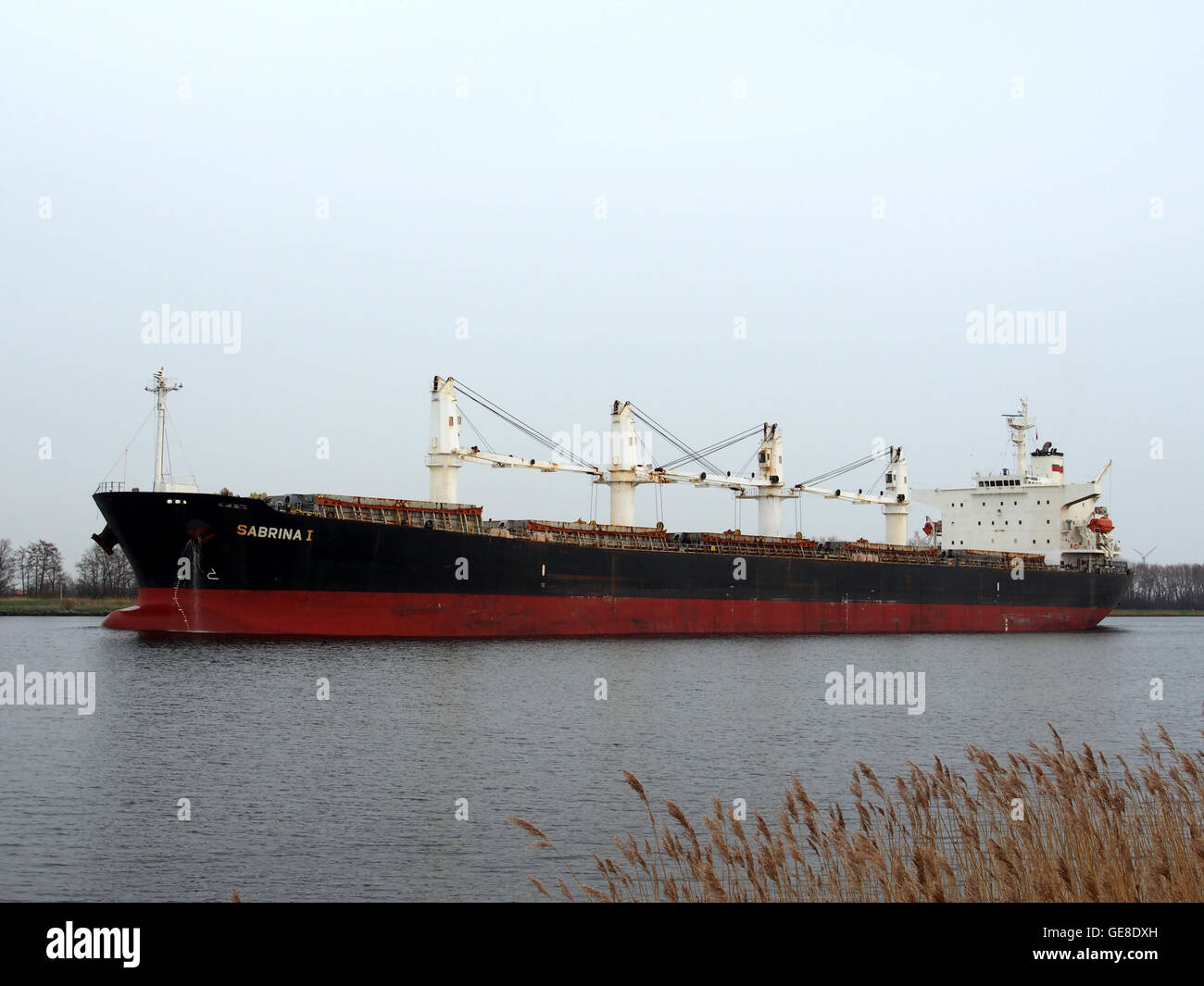Sabrina ich (Schiff, 2005) IMO 9274927, Noordzeekanaal, Hafen von Amsterdam pic7 Stockfoto