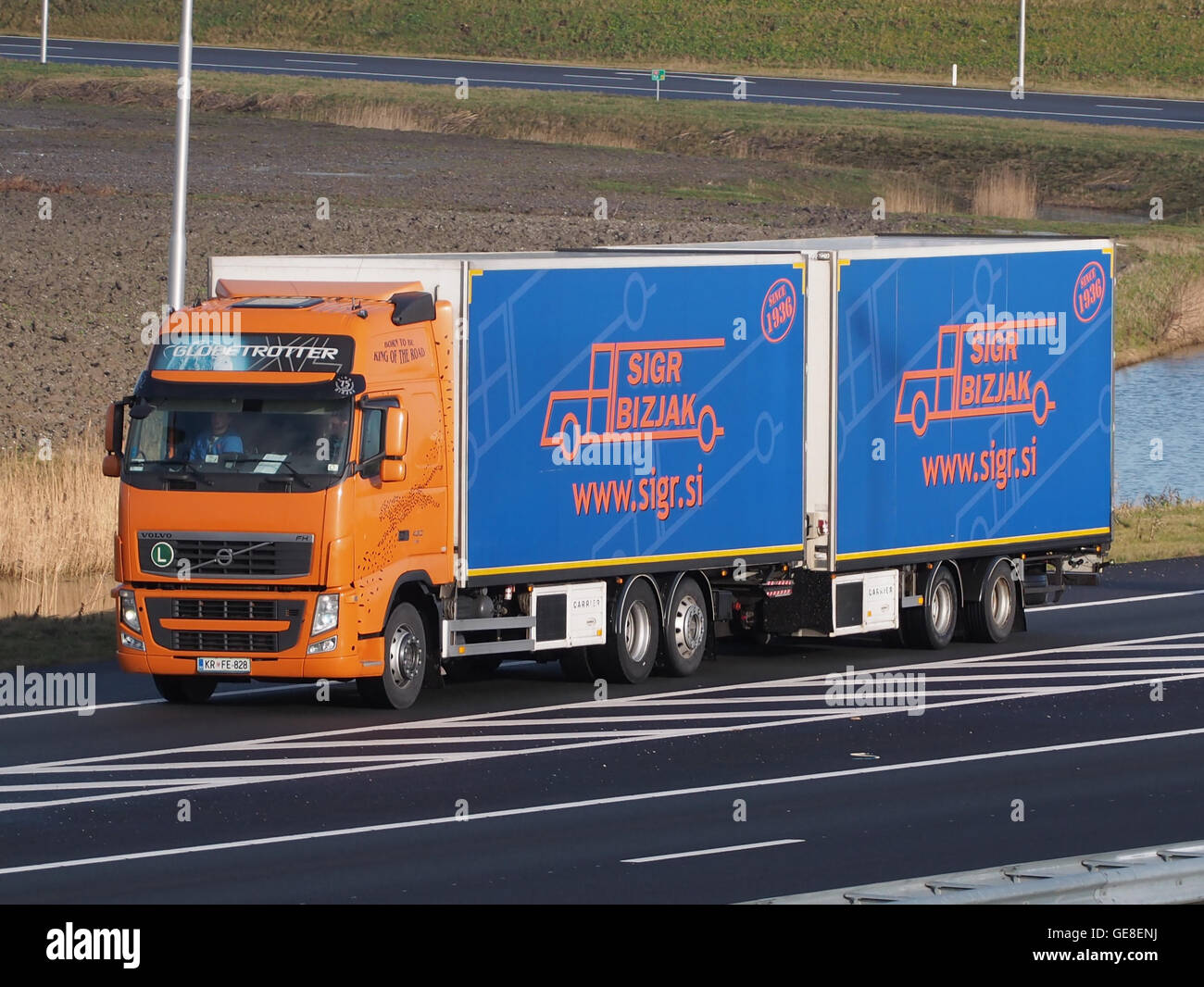 Volvo FH, Sigr Bizjak Stockfoto