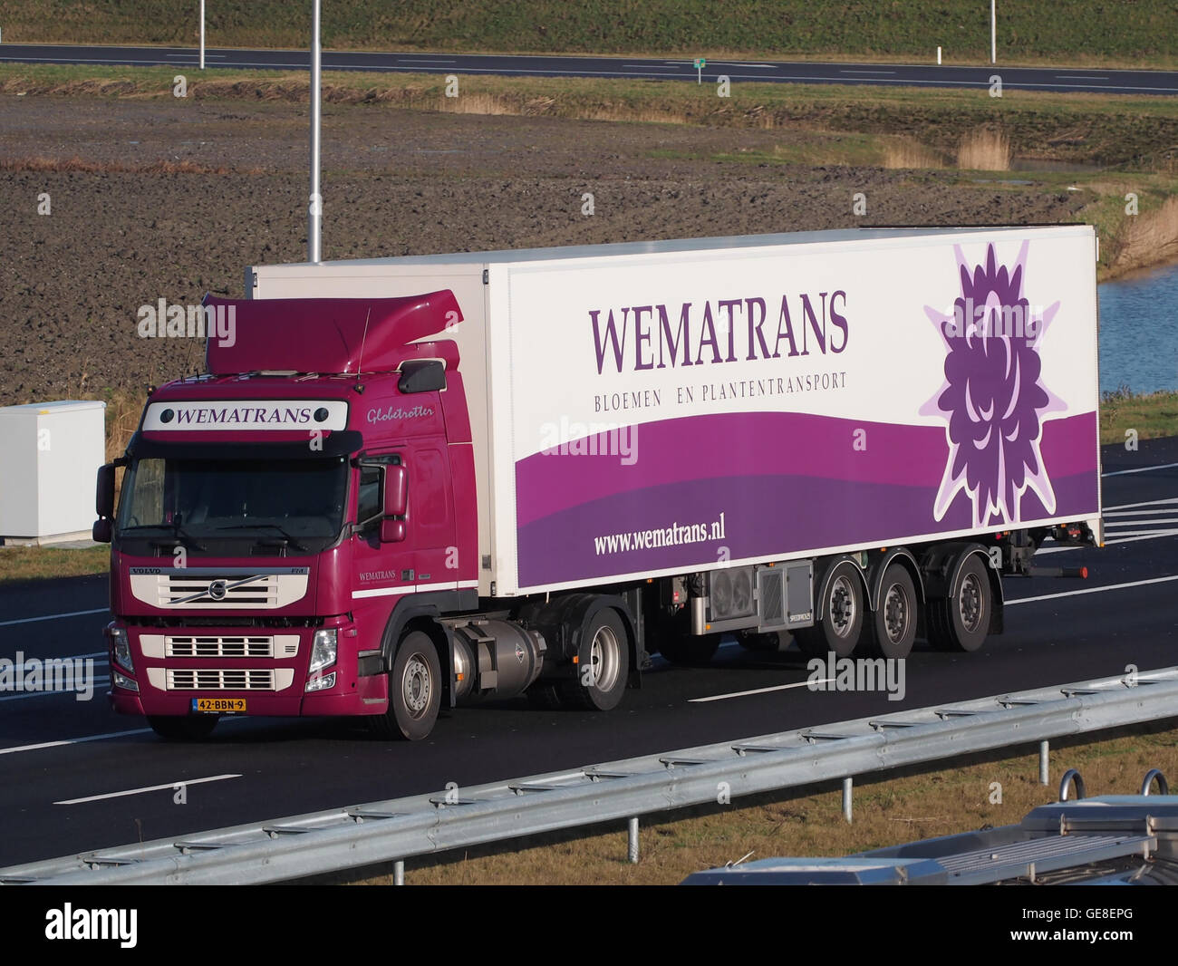 Volvo FM, Wematrans spk2 Stockfoto