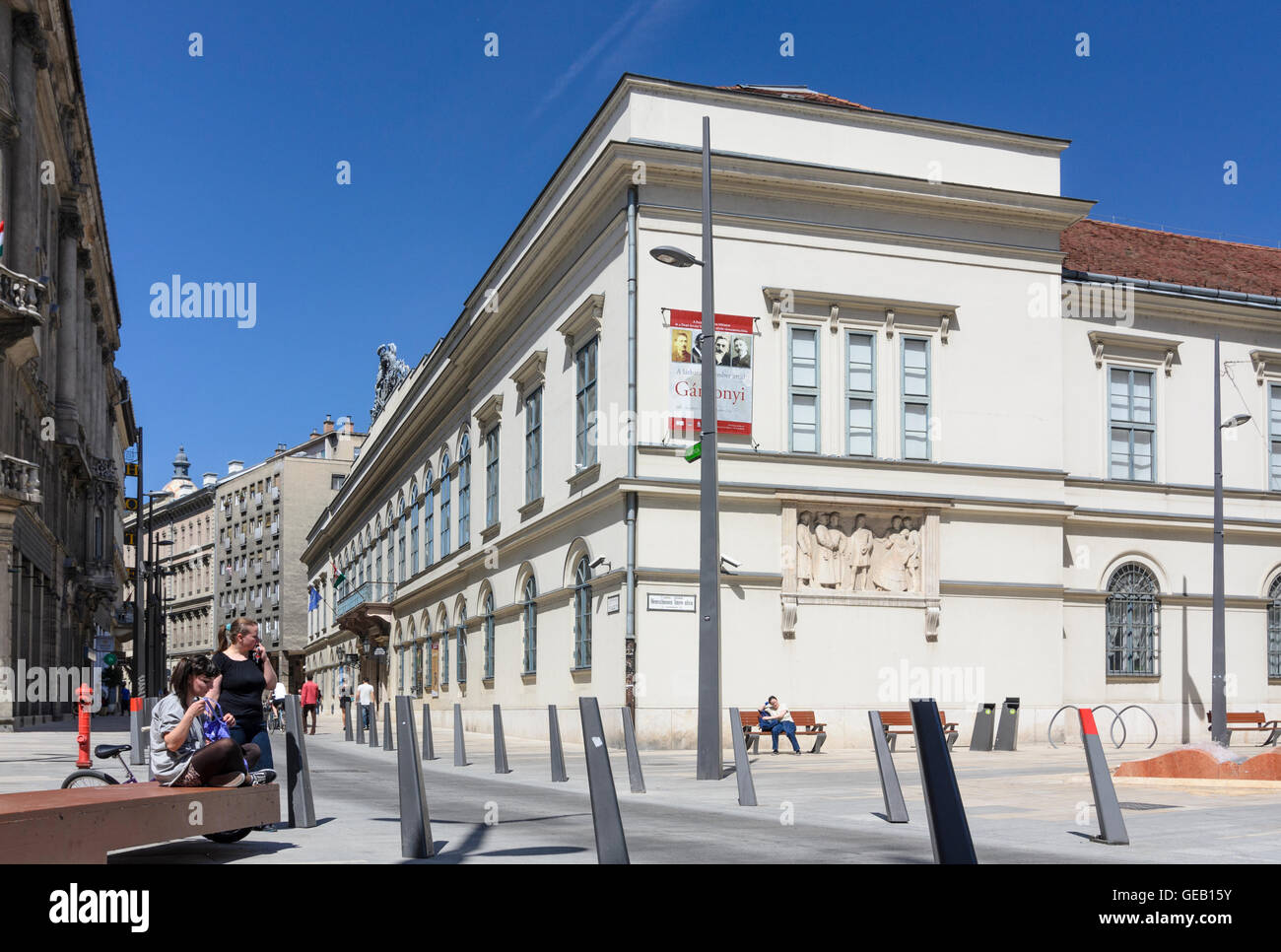 Budapest: Ungarische Literatur Museum, Ungarn, Budapest Stockfoto