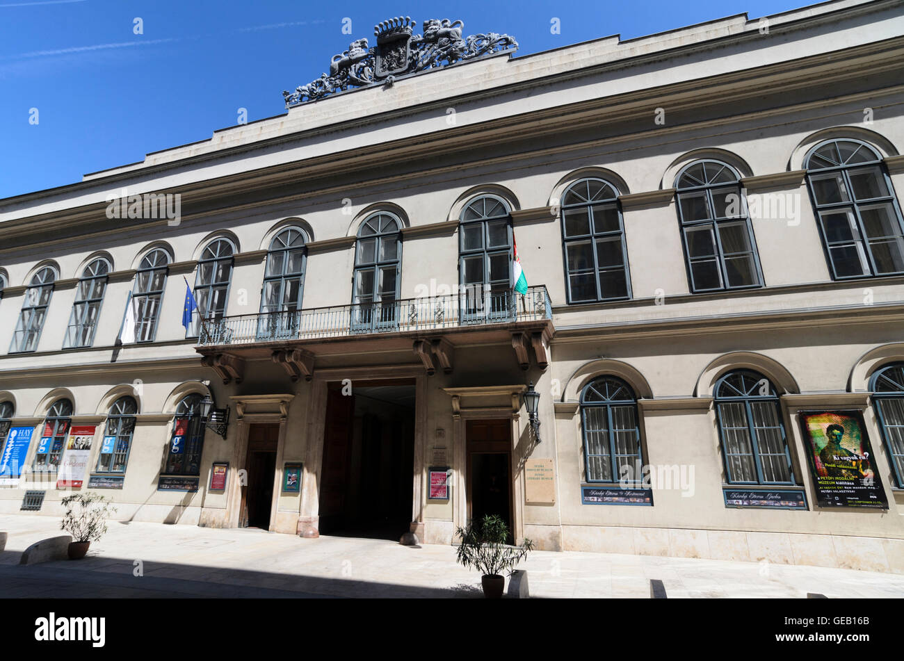 Budapest: Ungarische Literatur Museum, Ungarn, Budapest Stockfoto