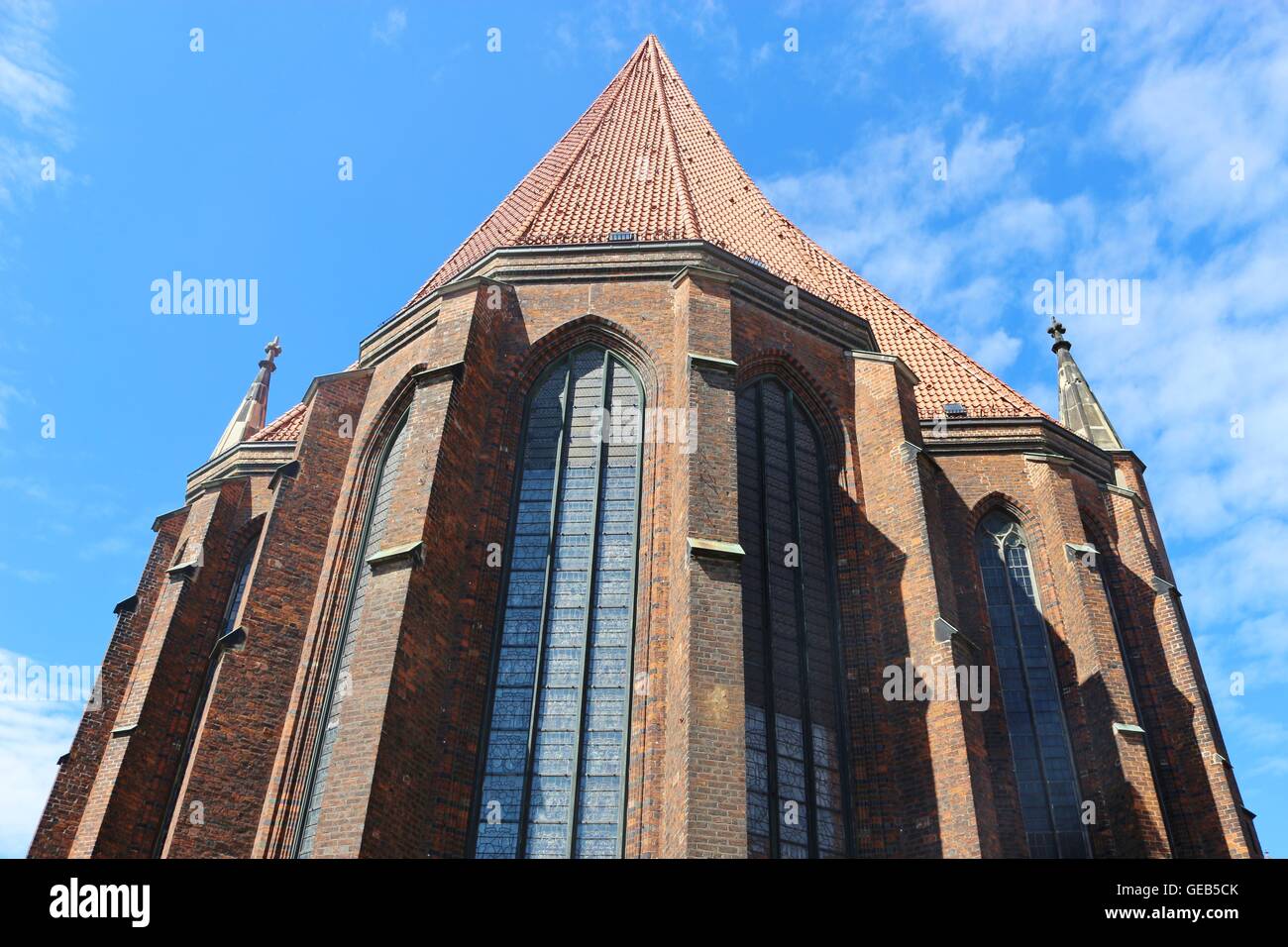 Bestandteil der Marktkirche in Hannover, im Norden Deutschlands. Stockfoto